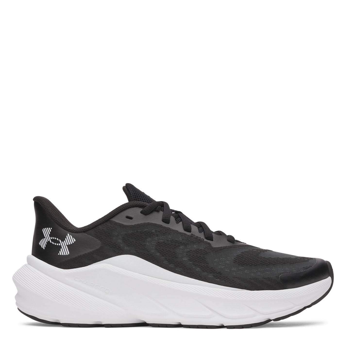 Under Armour UA BGS Turbulence 3 - Low - Sneakers - Black/Black/White - Size: 5.5