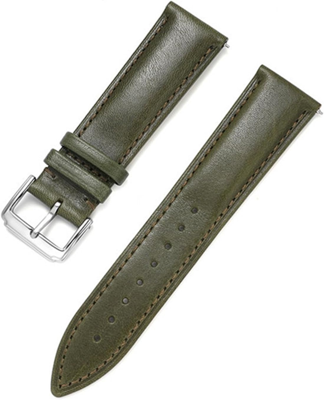 HFERHT 18mm 19mm 20mm 21mm 22mm Quick Release Strap Smart Watch Band Oil Bead Wristband Accessories