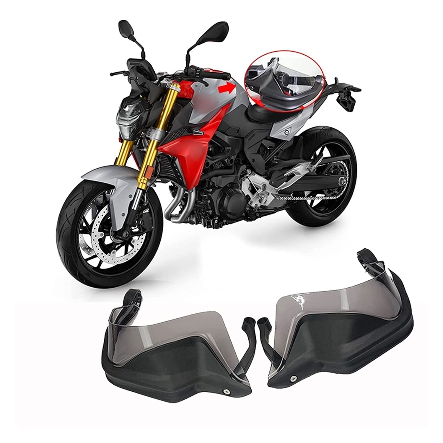 オートバイハンドガー 用 F900R F900XR 2019-2023 オートバイハンドガードシールドハンドガードプロテクターフロン ハンドル  バーナックルガードハンドガード F900R F900 XR 2019 2020 2021 2022 2023 F 900 R  Amazon.co.jp: ナックルガード F900R F900XR F 900 XR F900 R ... オートバイハンドガードシールド に適合するF900R F900XR F 900 R F 900 XR 900R 900XR 2019