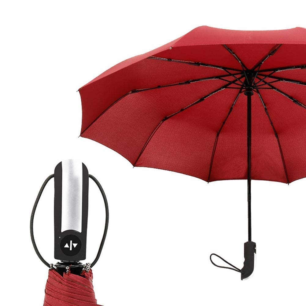 ZRMUmbrella Elegant Automatic Folding Umbrella for Travel, 10 Ribs Automatic Opening and Closing, Windproof Umbrella for Men and Women|Commodity code: LJW-11