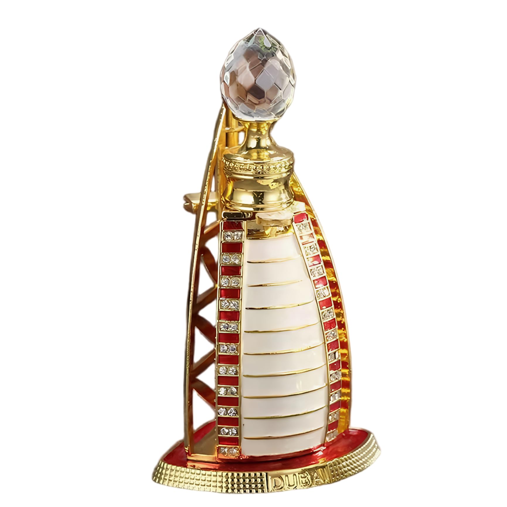Aceite de perfume árabe, fragancia de larga duración de 15 ml, perfume de Dubái con lujosa botella con forma de velero para mujer, decoración del Hogar