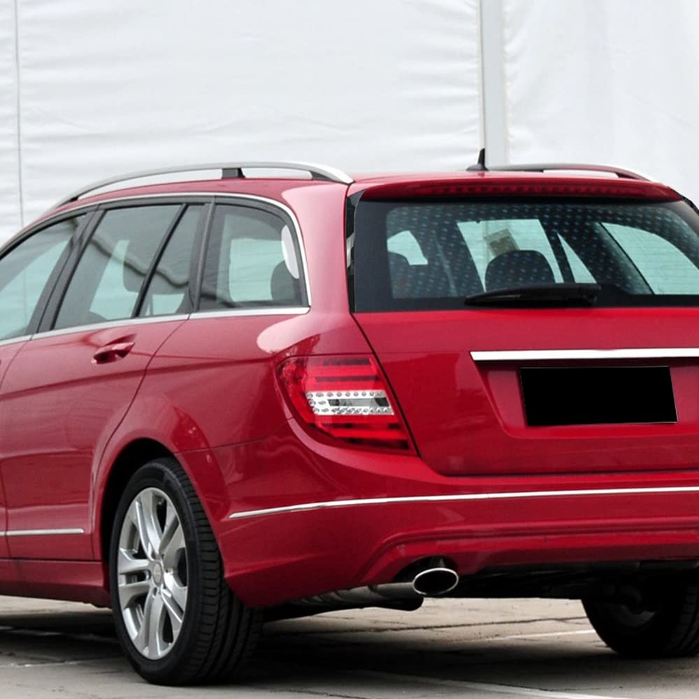 Wykończenie Tylnej Szyby Samochodu Boczne Spojler Skrzydło Pokrywa Bagażnika Samochodu Tylna Klapa Splitter Dla Mercedesa Dla Benz W204 S204 Wagon 2007-2014