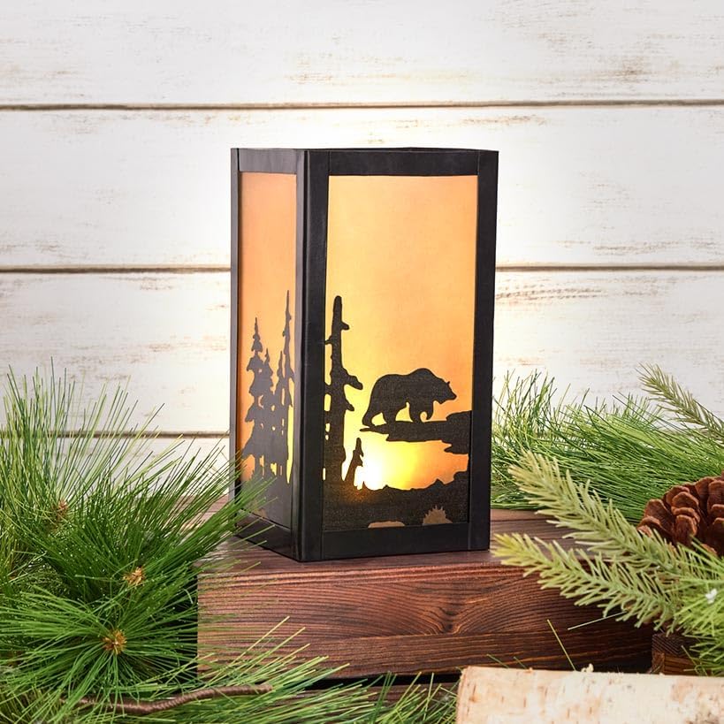 The Lakeside Collection Scenic Woodland Accent Lights - Moose