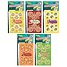 Just For Laughs Dr. Stinky's Scratch N Sniff Stickers 5-Pack- 5-pack Chili, Apple Pie, Bologna, Spaghetti, Jelly Beans 135 stickers (Series 4)