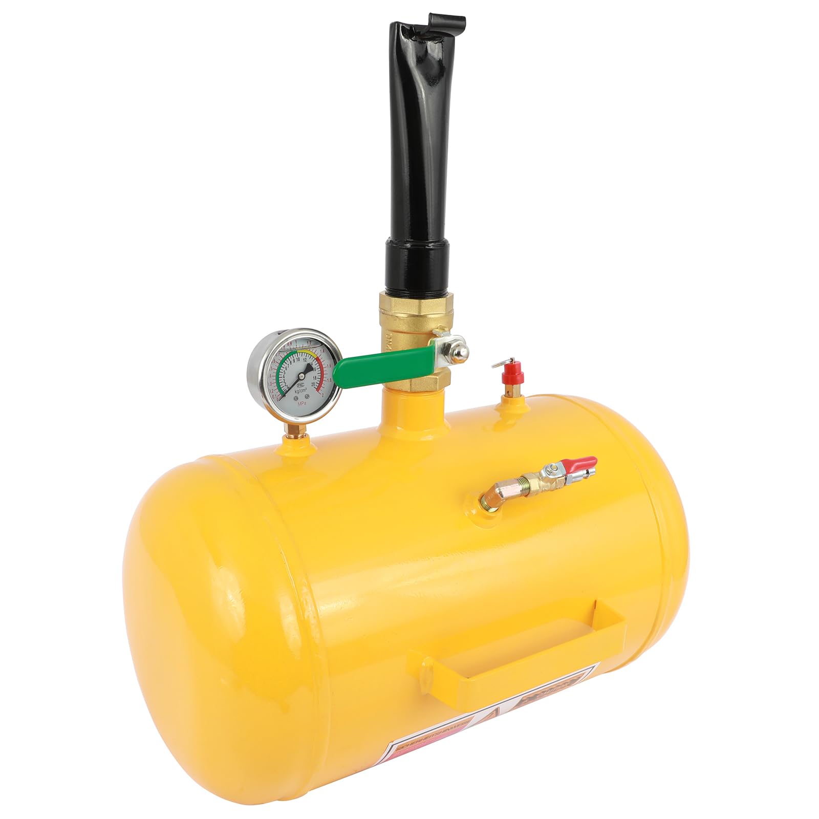 ACZCR 5 Gallon Bead Seater Tire Seating Blaster Inflator ATV Tractor Car Truck 145 PSI 5 Gal Capacity