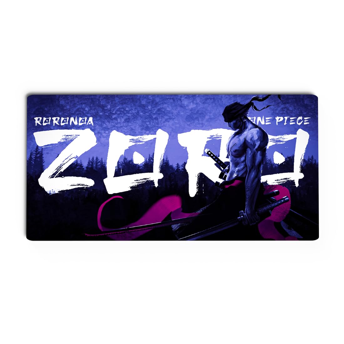 Gifting Domus Anime Mouse Pad Large Latest Zoro Design Gaming Desk mat,11x23 Inches, Anti-Skid Rubber Base, Includes 10 Free Anime Vinyl Stickers - Perfect for Gaming, PC (B0D9HTQ2WN) Amazon Price History, Amazon Price Tracker