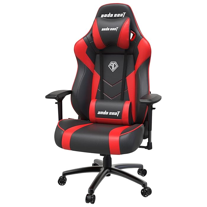 Buy Ergonomic Gaming Chair,ANDASEAT Dark Demon Swivel PVC Leather Computer Office Chair,4D