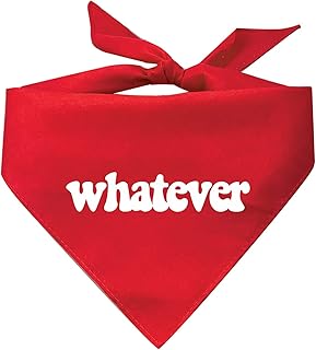 Whatever Dog Bandana (Assorted Colors)