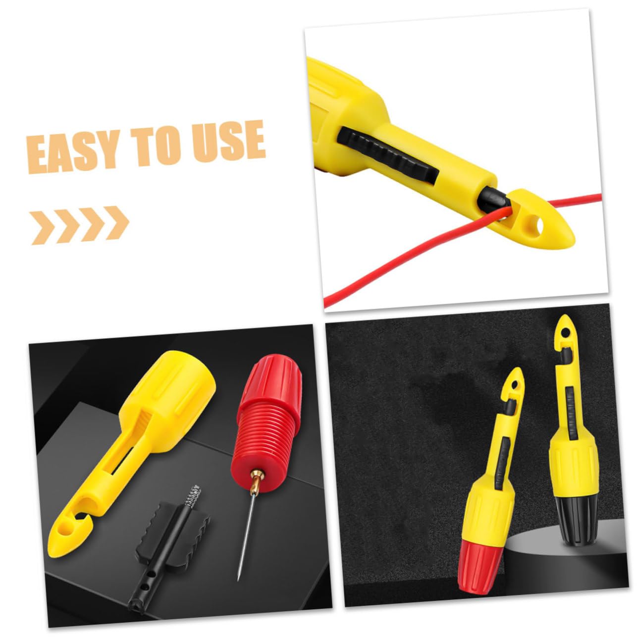 SHINEOFI 4 Set Aghi Probing Per Test Isolamento Filo Probe Per Multimetro Compatibili Per Riparazioni Elettriche E Manutenzione Automotive 4 Pezzi*4