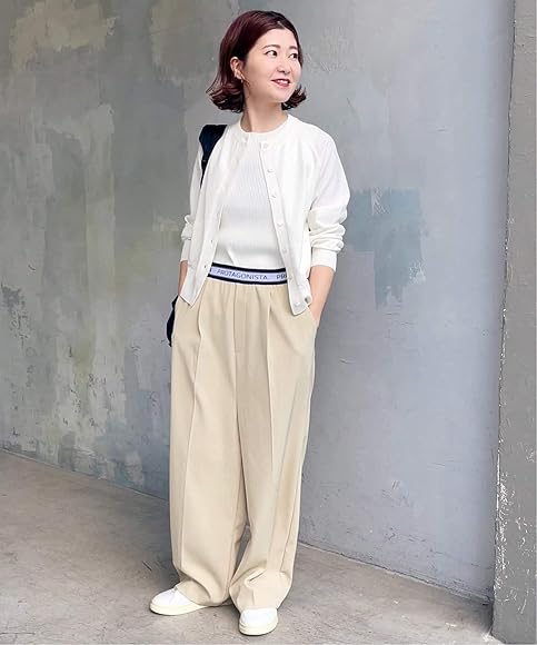 Spick & Span ICECOTTON クルーネックカーディガン Spick & Span｜《WEB限定追加》ウォッシャブルクルーネック