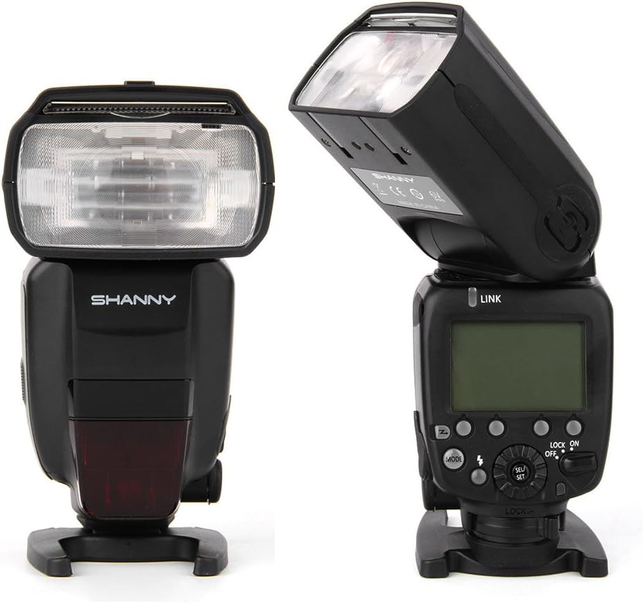 SN600N High-speed sync HSS 1/8000S i-TTL GN60 Flash Speedlite for Nikon D810 D800 D800E D700 D750 D610 D600 D300s D300 D200 D7100 D7000 D90 D80 D5300 D5200 D5100 D5000 D3000 D3100 D3200 D3300 compatible with Yonnguo YN622N