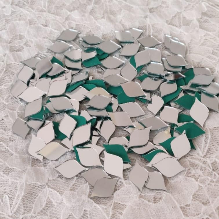 Image of ilika9 - Lippan Art Mirror - Sheeshmahal - 13 * 20mm - 260 pcs