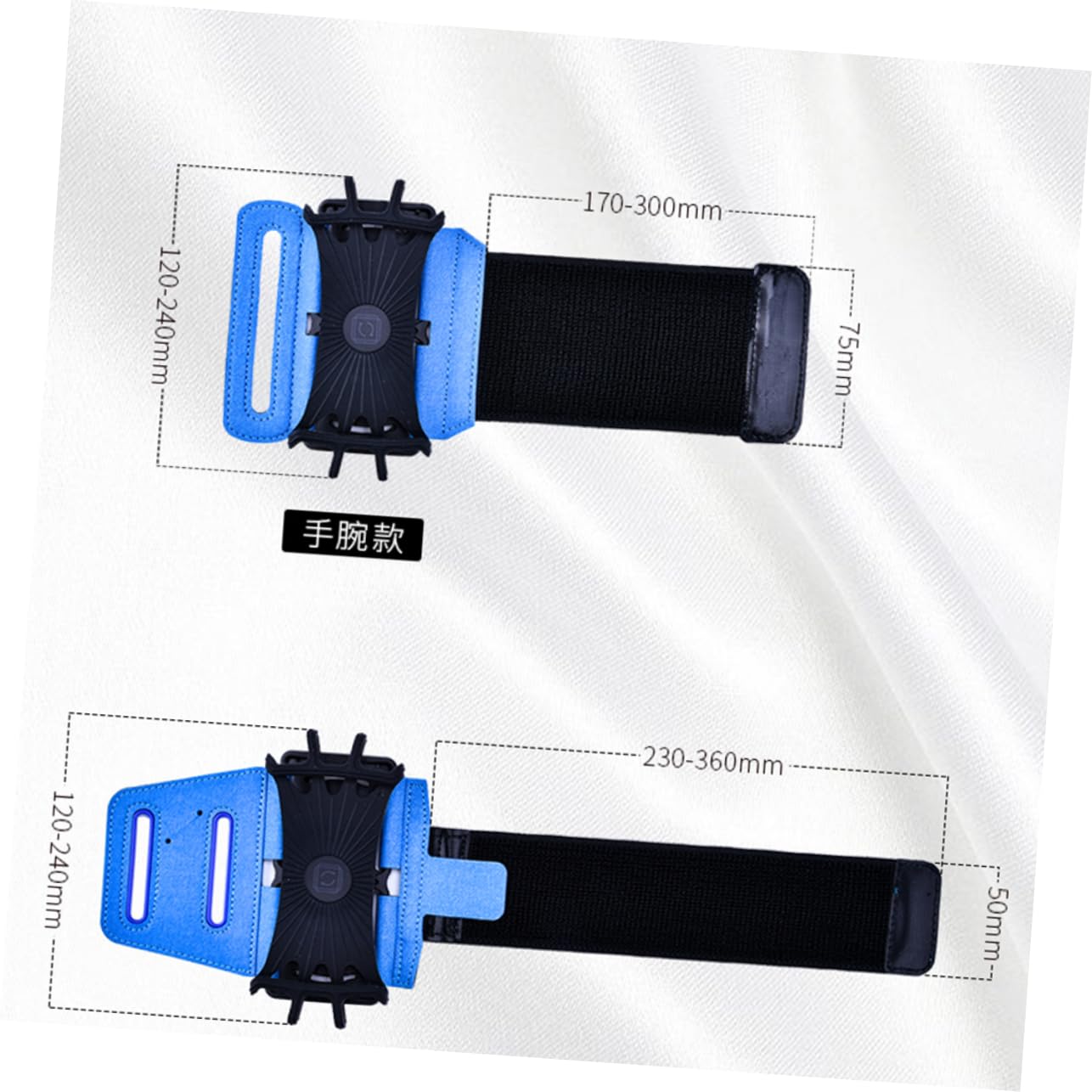 Housoutil 3 Pezzi 180 Outdoor Running Braccio Supporto Per Telefono Fascia Sportiva Fascia Da Braccio Regolabile Supporto Per Telefono Cellulare Per Fitness