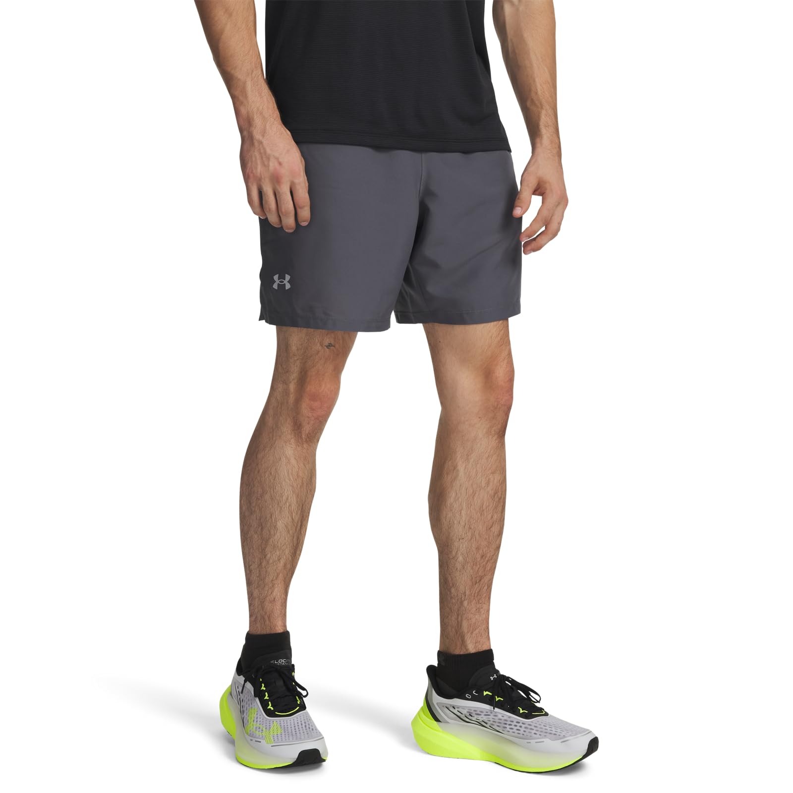 Under Armour Launch Stretch Woven szorty 7 cali - Szorty Mężczyźni