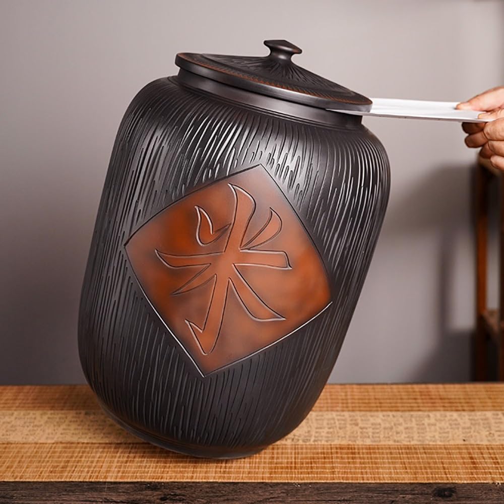 Pot De Conservation En Porcelaine Chinoise Pour Riz