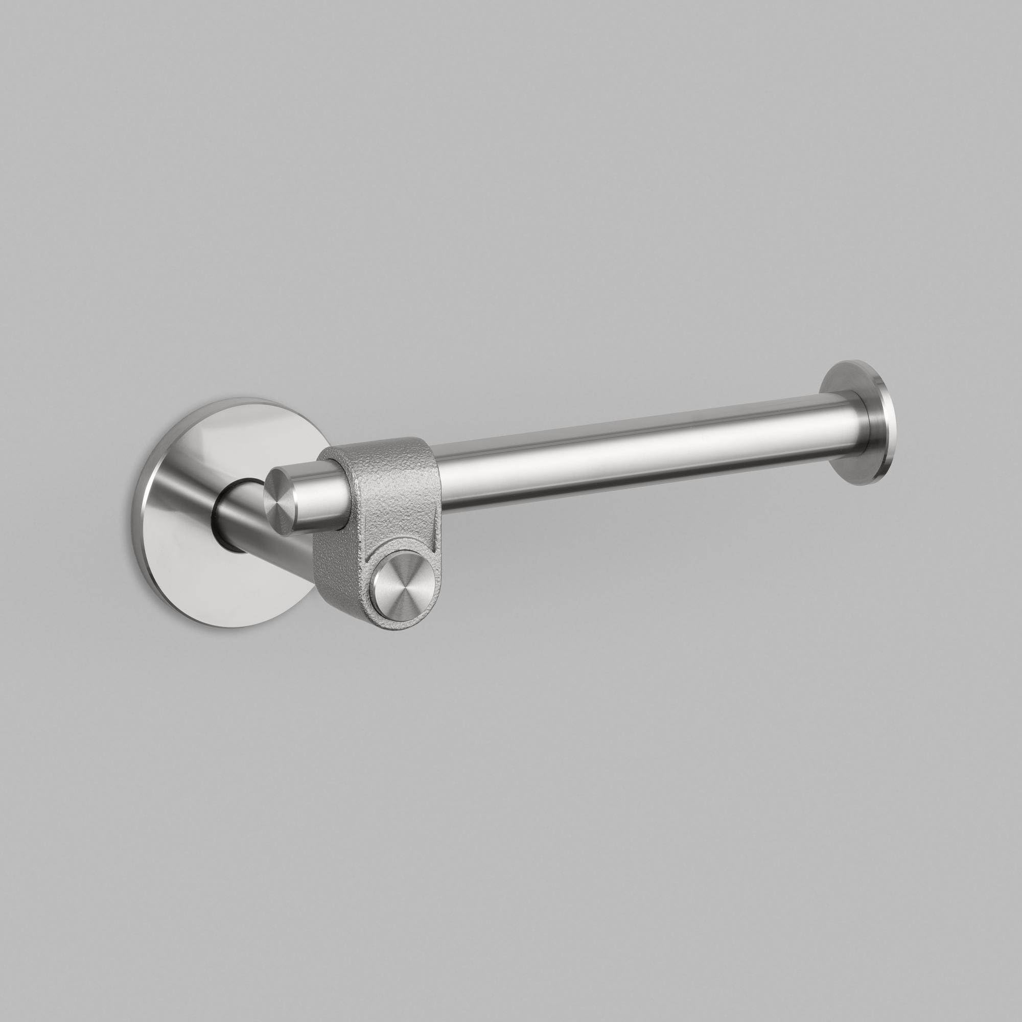 Buster + Punch Steel Buster And Punch Toilet Roll Holder Cast In
