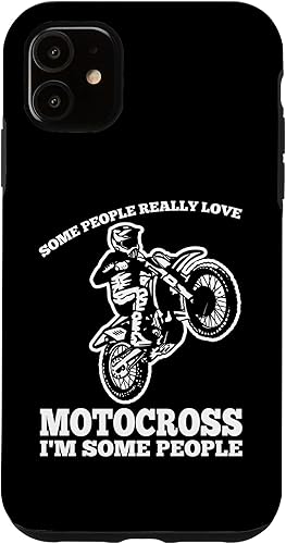 Miniatura 10 de Funda para iPhone 12 Mini Some people really love motocross I'm Some People Biker