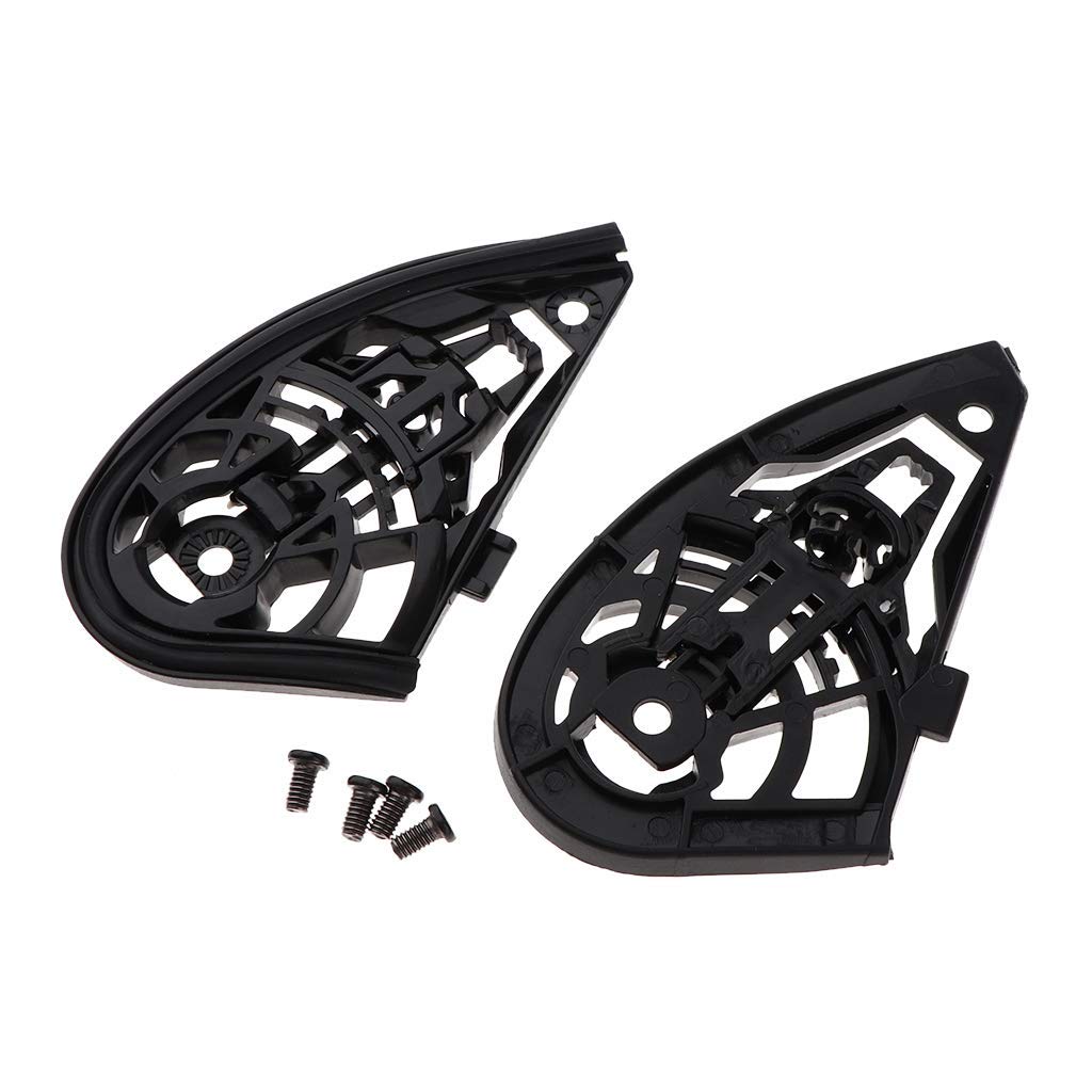 Set di piastra base con schermo protettivo per visiera pivot Tenlacum per caschi AGV K3 K4