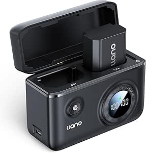 QUMOX NP-FZ100 Battery And Dual Slot Charger Set For Sony A7iii, A7iv, A7C, ZV-E1, FX3, FX30, A9 - View #4