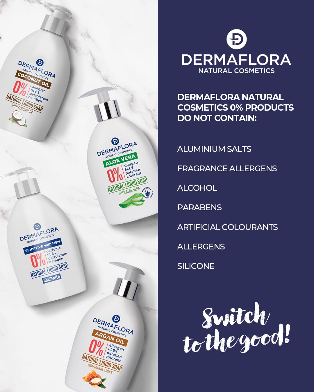 Dermaflora Sensitive with MSM Liquid Soap - 400ml, 400 ml (Pack of 1) - Image 2