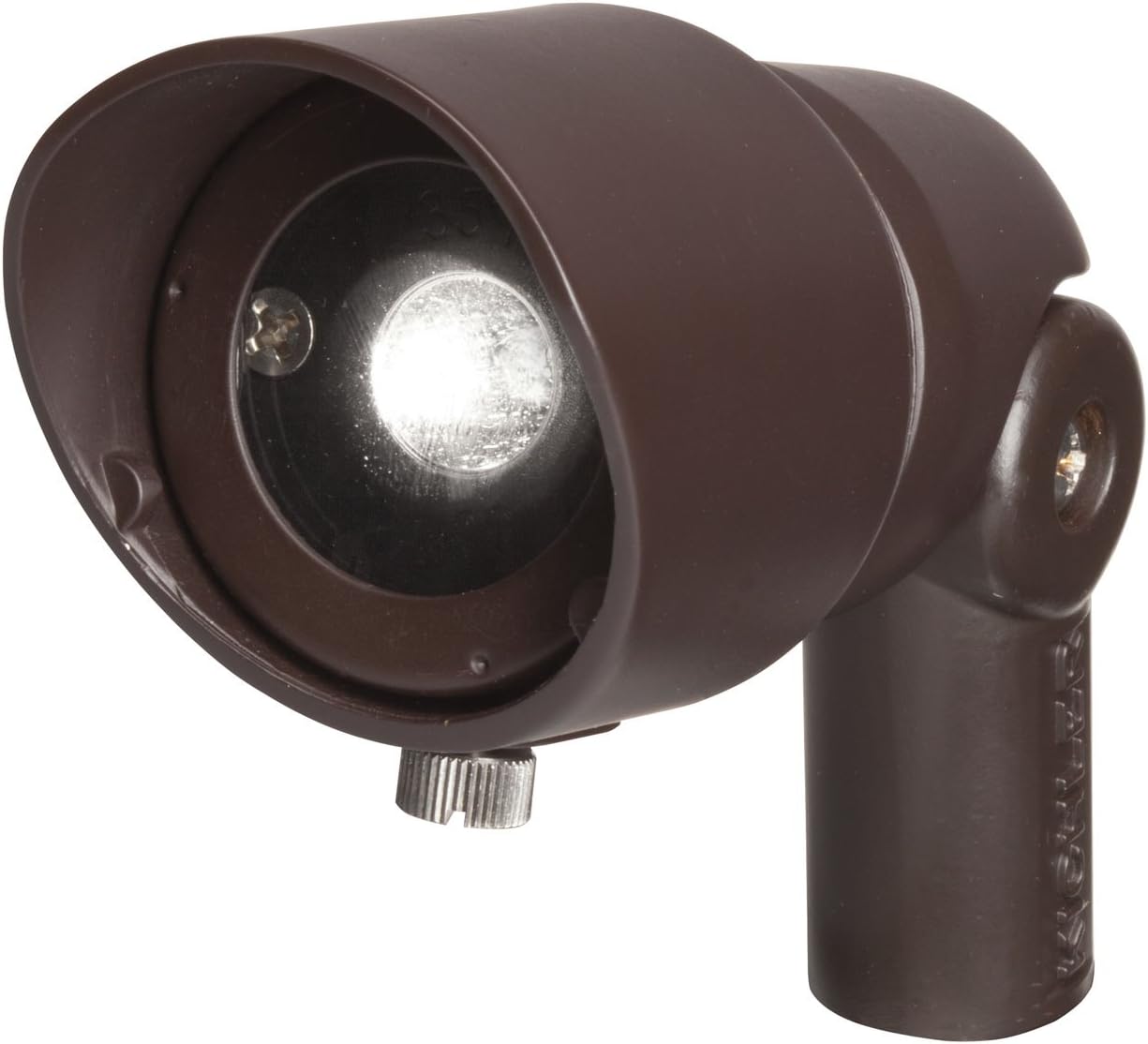 Kichler 16001BBR30 12V LED 3W 35-Degree Flood 3000K, Bronzed Brass
