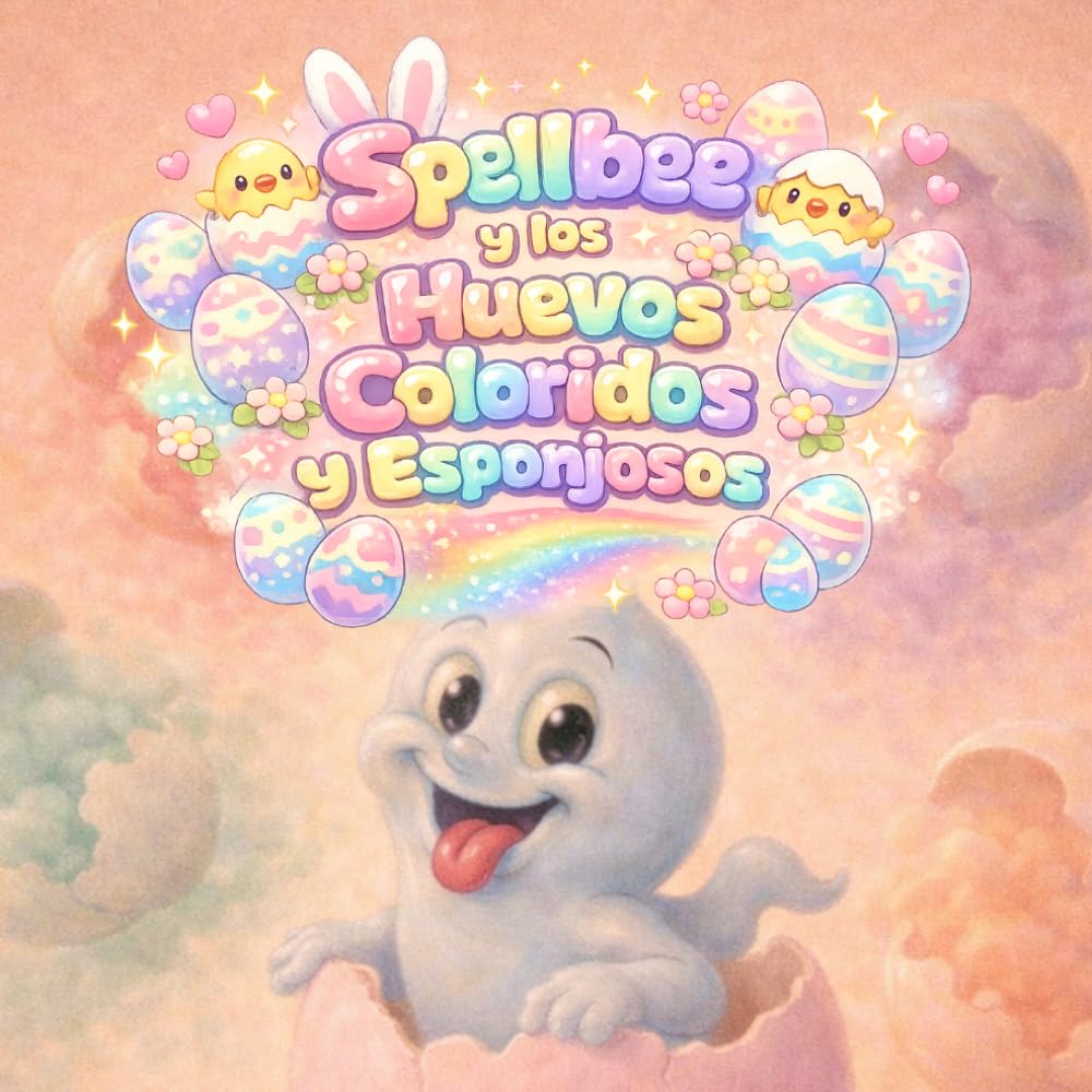 Spellbee y los Huevos Coloridos y Esponjosos: Un Suave y Colorido Libro Ilustrado de Pascua (Spellbee (edición en español))