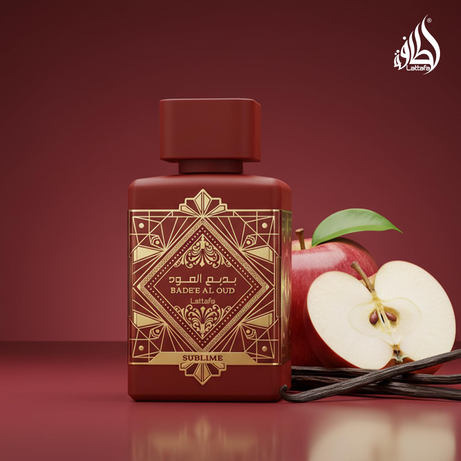 Lattafa Bade'e Al Oud Sublime - Tropical, Fruity, Fresh, Vanilla - Eau de Parfum Long-Lasting Fragrance for Unisex, 3.40 Ounce / 100 ml