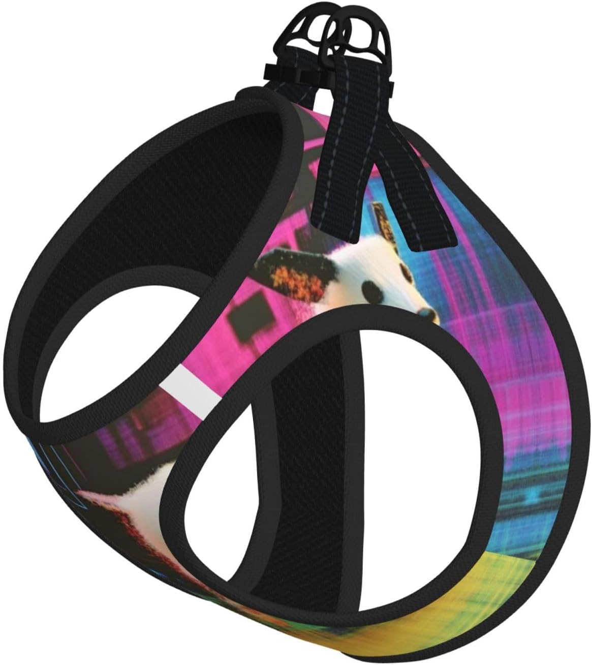 Dreamy Lamb Pet Vest Small Size Dog Harness and Leash Set for Training, Reflective & Adjustable with Accessories Small