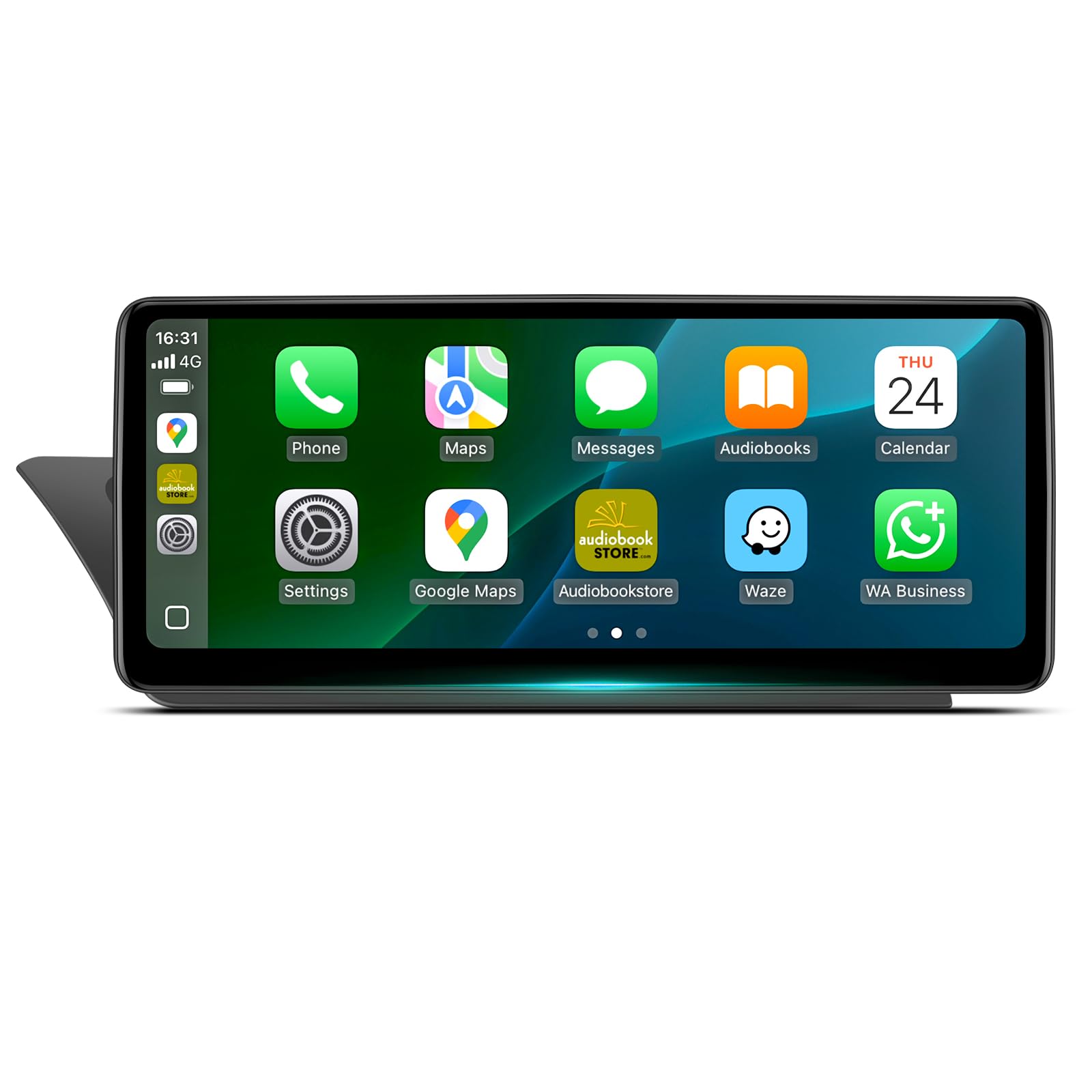 10.25 Inch Wireless CarPlay Android Auto Touch Screen for Audi A4 /S4/ A5/ S5 /RS4/ RS5/ B8/ B8.5 |2009-2016 Concert&Symphony System Support Original Camera USB Video Playback Mirroring