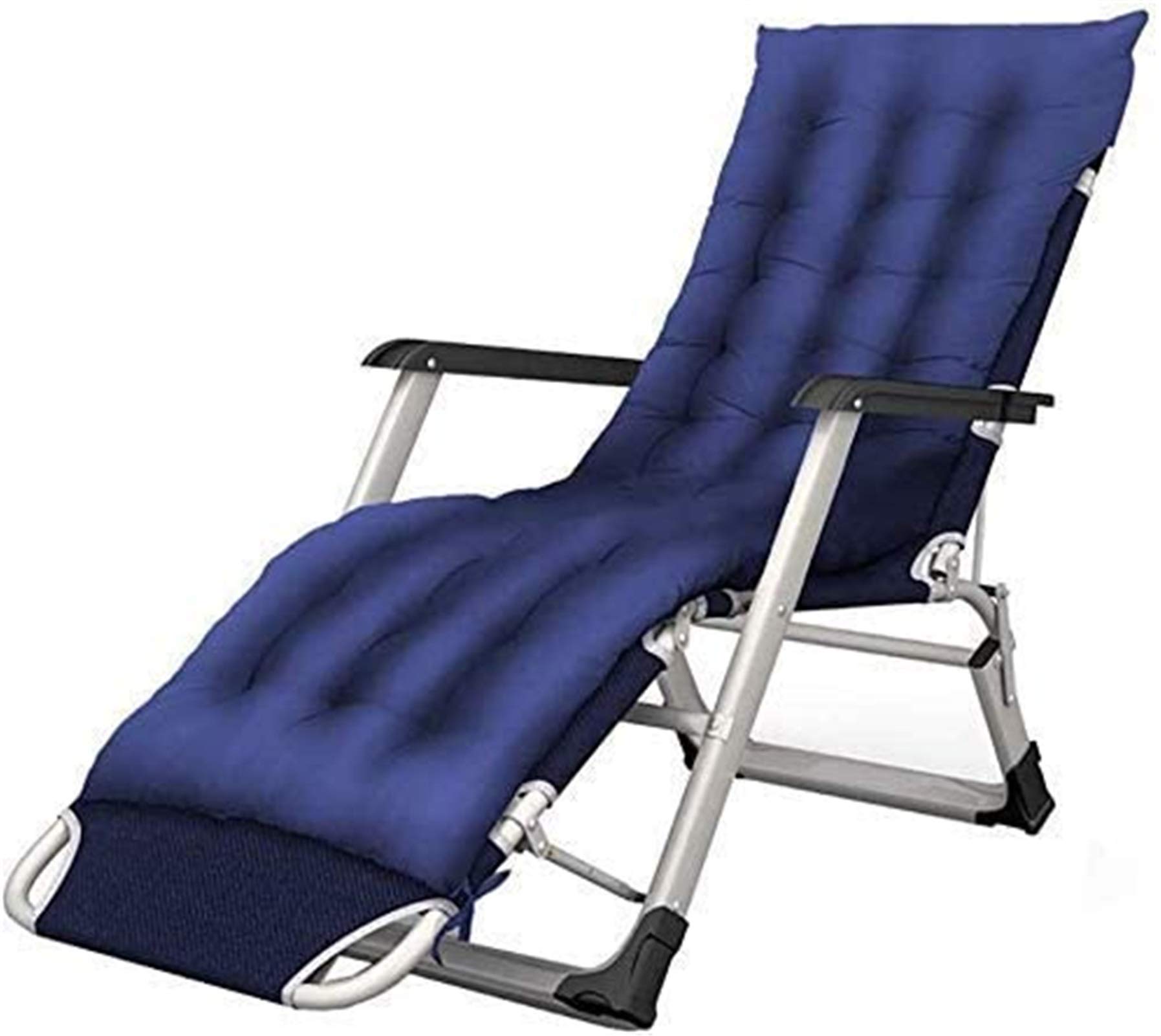 Chaise longue inclinable pliante pour retrouver le calme sur le patio