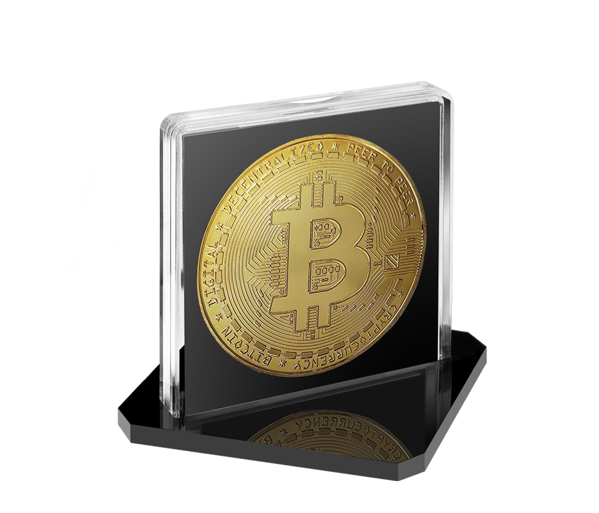 Goldmünze 1oz PfX Physische Goldene Bitcoin Saler ünze [it 24-Karat  Echt-Gold Escape From Tarkov