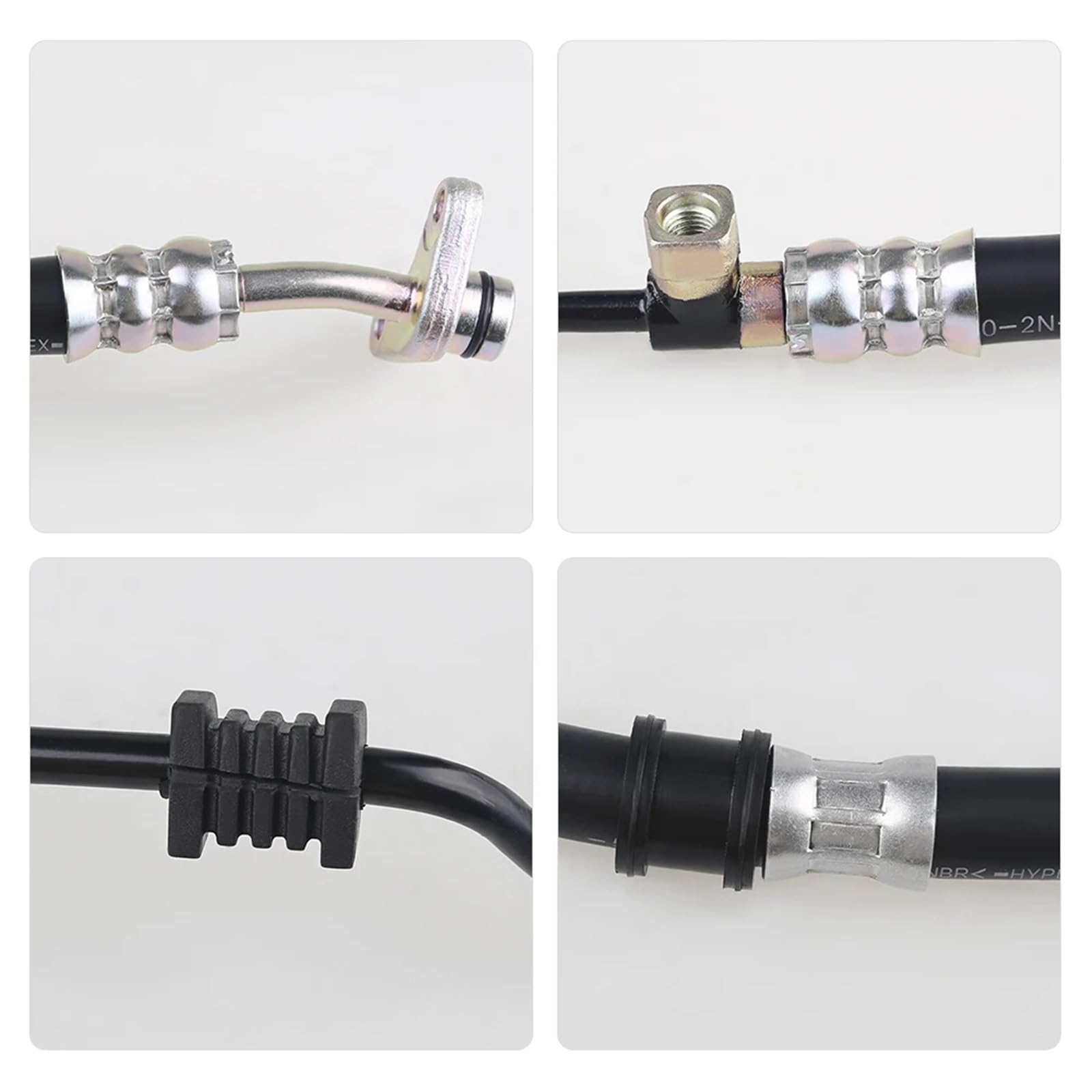 Manguera de alta presión de dirección asistida 53713S9AA04 compatible con Honda compatible con CRV 2.4L (2002-2006) 53713-S9A-A04 Bomba de dirección Bomba de giro