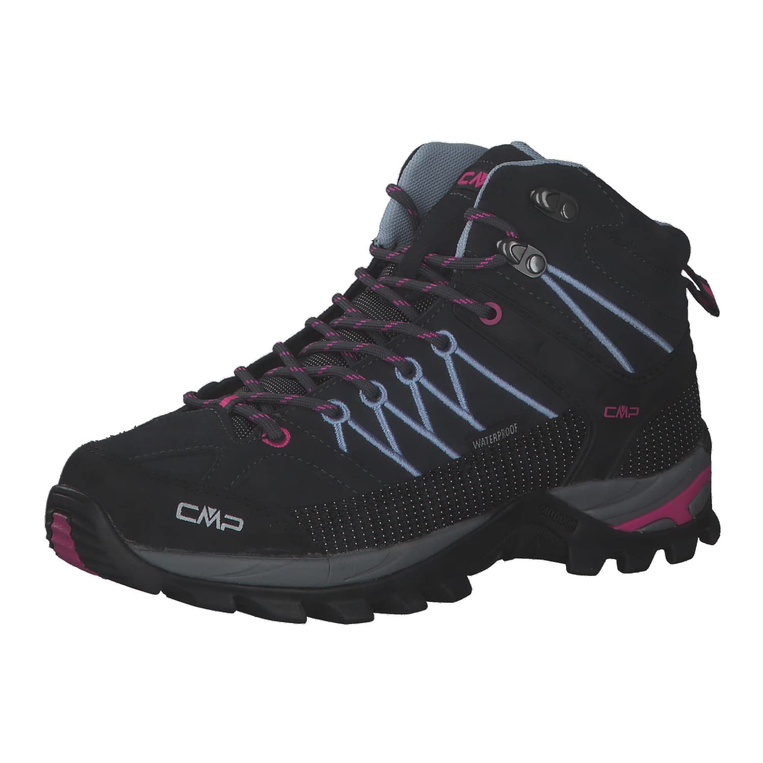 CMP Rigel Mid Wmn Trekking Shoes Wp Titanio-Skyway UK 7