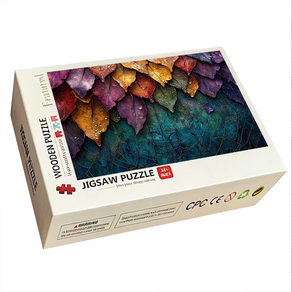 Puzzle 1000 Pezzi, Puzzle Foglie, Legno Pezzi, Regalo Donna Uomo -12412