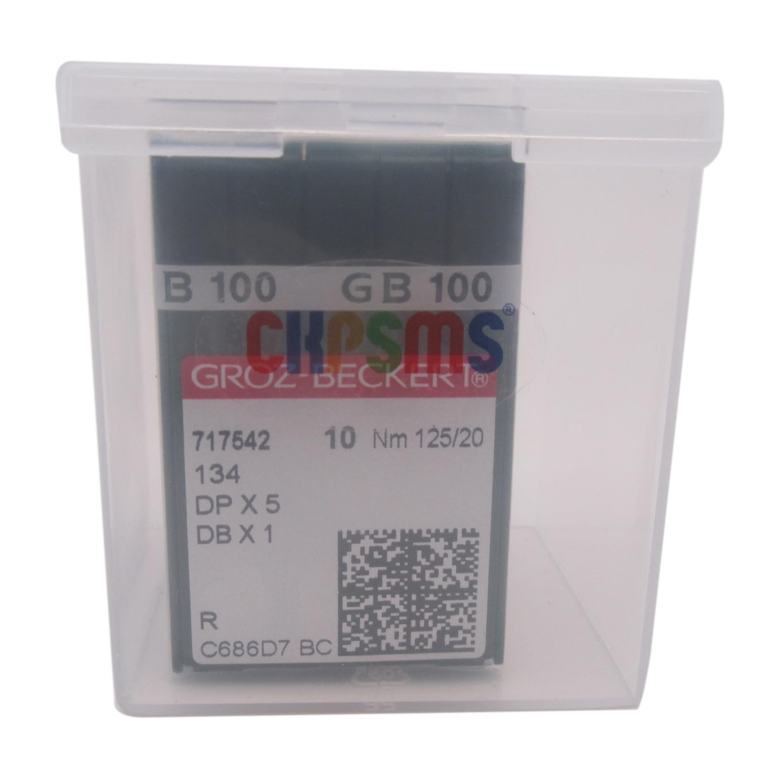 100 Aghi Per Macchina Da Cucire Groz Beckert DBX1 1738 - Taglia 14/90 (16x257 Mm)