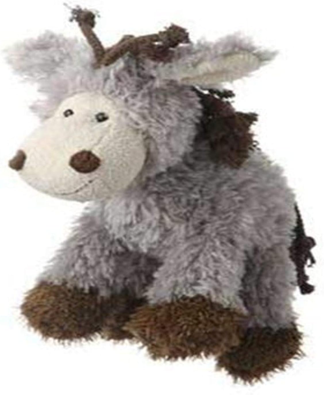 Pet Supplies Pet Squeak Toys Multipet's Mane Event 11Inch Donkey