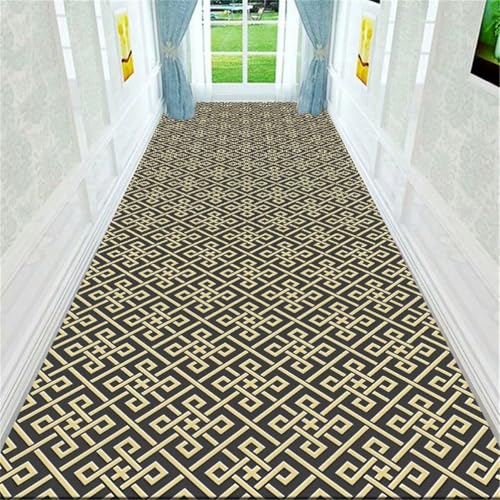 Tapis gamer sol chambre gris noir 180x250cm géométrique moderne - 2