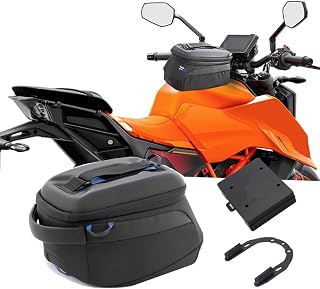 SPEEDBUMP デューク390 125 DUKE 390 125 Duke 125 390 2026 2025 2024適用 オートバイ防水オイルタンクバッグ6 L専用台座付き固定 [並行輸入品]