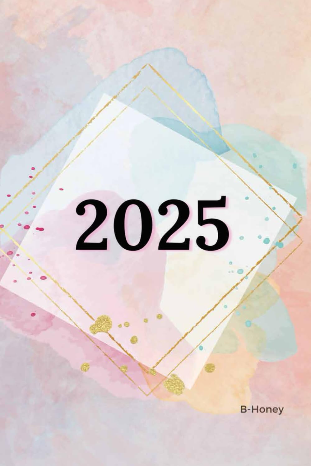 Agenda 2025 B-Honey Floral pour cultiver la sérénité et accomplir vos projets
