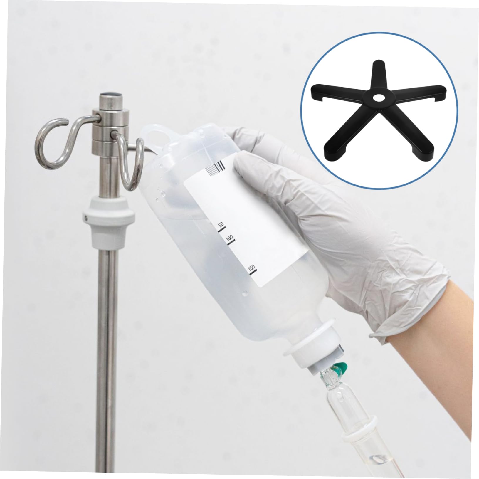Stand Accessory Plastic Base Cover Wheel Essential Clinic Supply