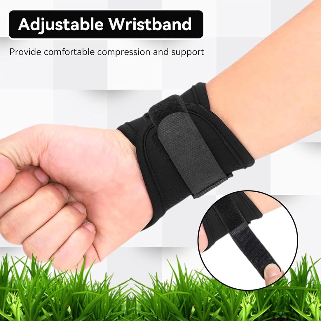 Golf Grip Trainer & Attrezzo di Correzione, 1pcs Fascia di Correzione Golf & Dispositivo di Esercizio per la Mano, Accessori Golf per Principianti
