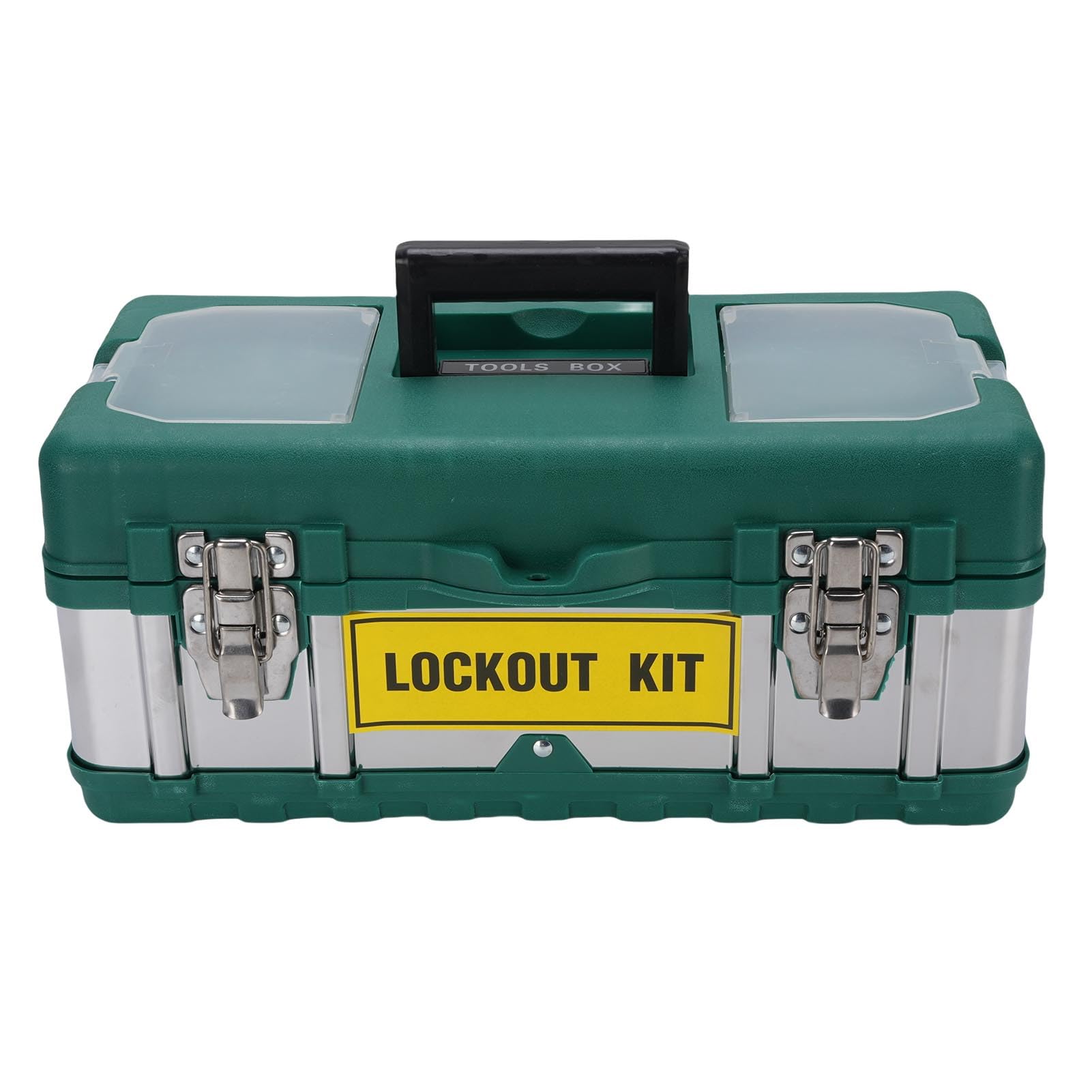 RiToEasysports Kit LOTO, Bloqueo de Seguridad Ajustable para Interruptores Eléctricos con Candado de Cable de Acero y Funda de Nailon Resistente, para Mantenimiento Industrial y Control de Riesgos