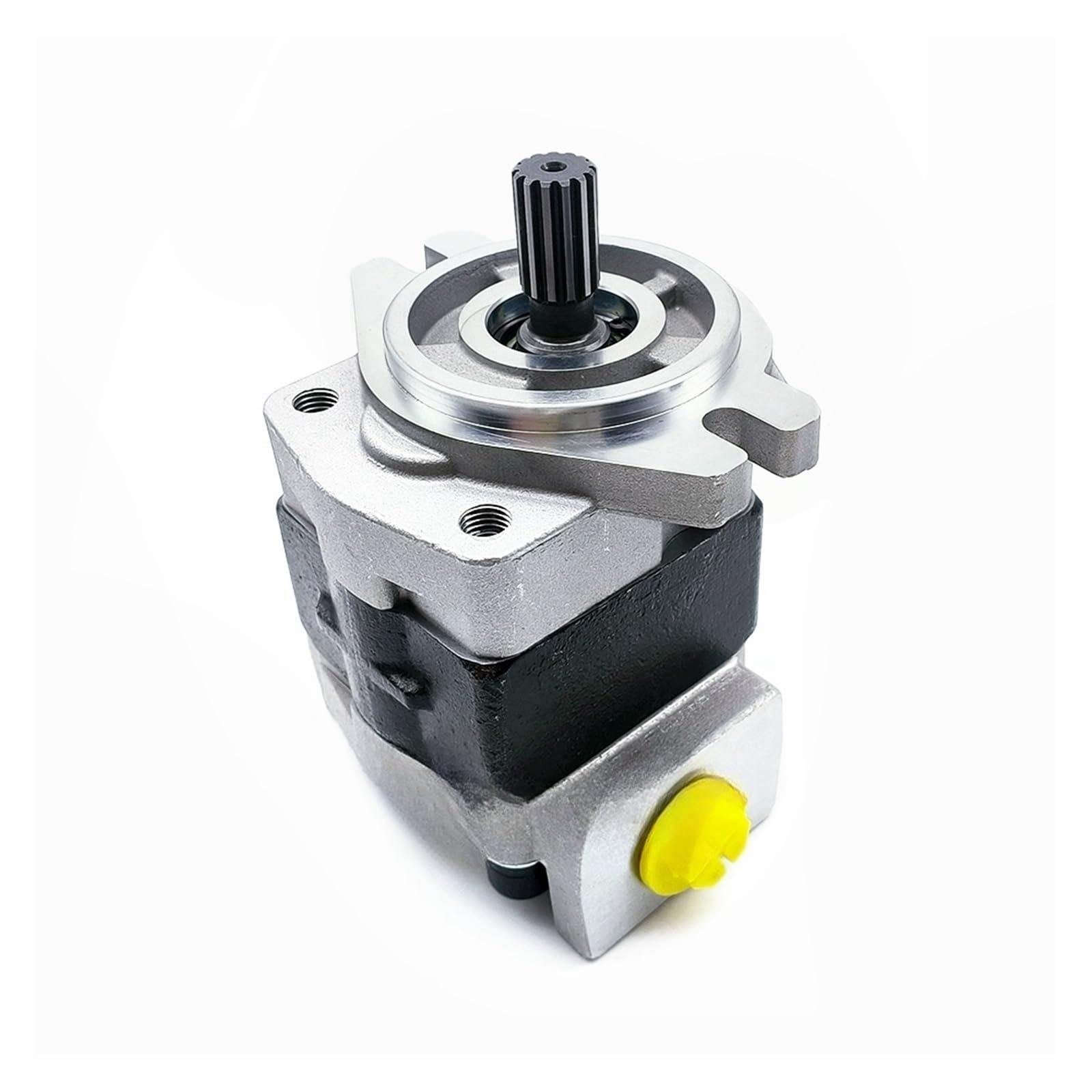 IEUMJNAT Hydraulic Gear Pump SGP1 SGP1-23 High Pressure for SGP1-23R024 Parts Shaft 18.2mm 13T