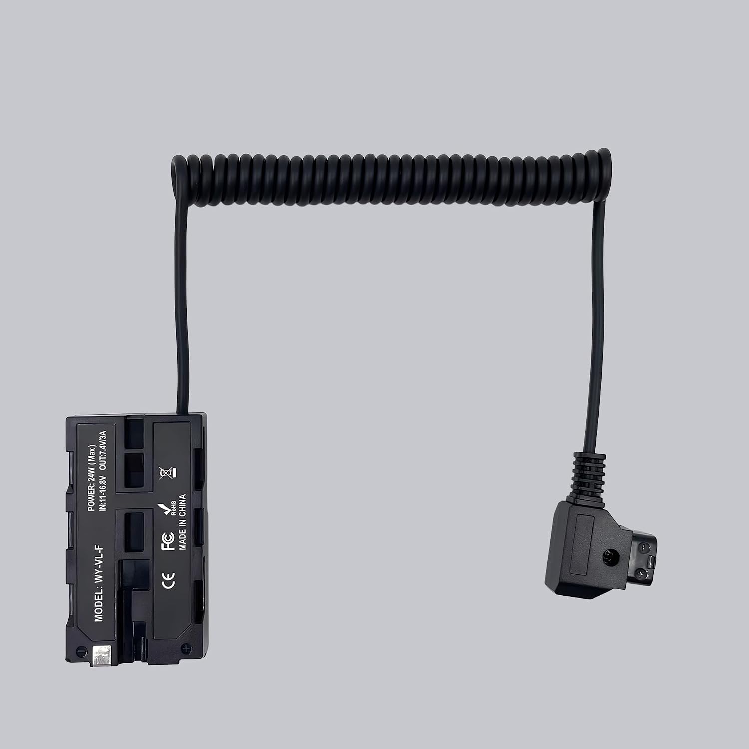 D-Tap to NP-F550 Dummy Battery Power Cable, Fully Decoded for Sony NP-F550/570/770/970, Atomos Ninja, Blackmagic BMPCC, Z CAM, NEEWER LED Video Lights, 8V/4A Output, 39"