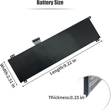 53Wh PHID1-00-15-3S1P-0 Laptop Battery Compatible with Mechrevo F1 Schenker Vision 14 Adata XPG Xenia 14 Tuxedo InfinityBook Pro 14 Gen 6/7 Notebook [11.61V 4570mAh 3-Cell]