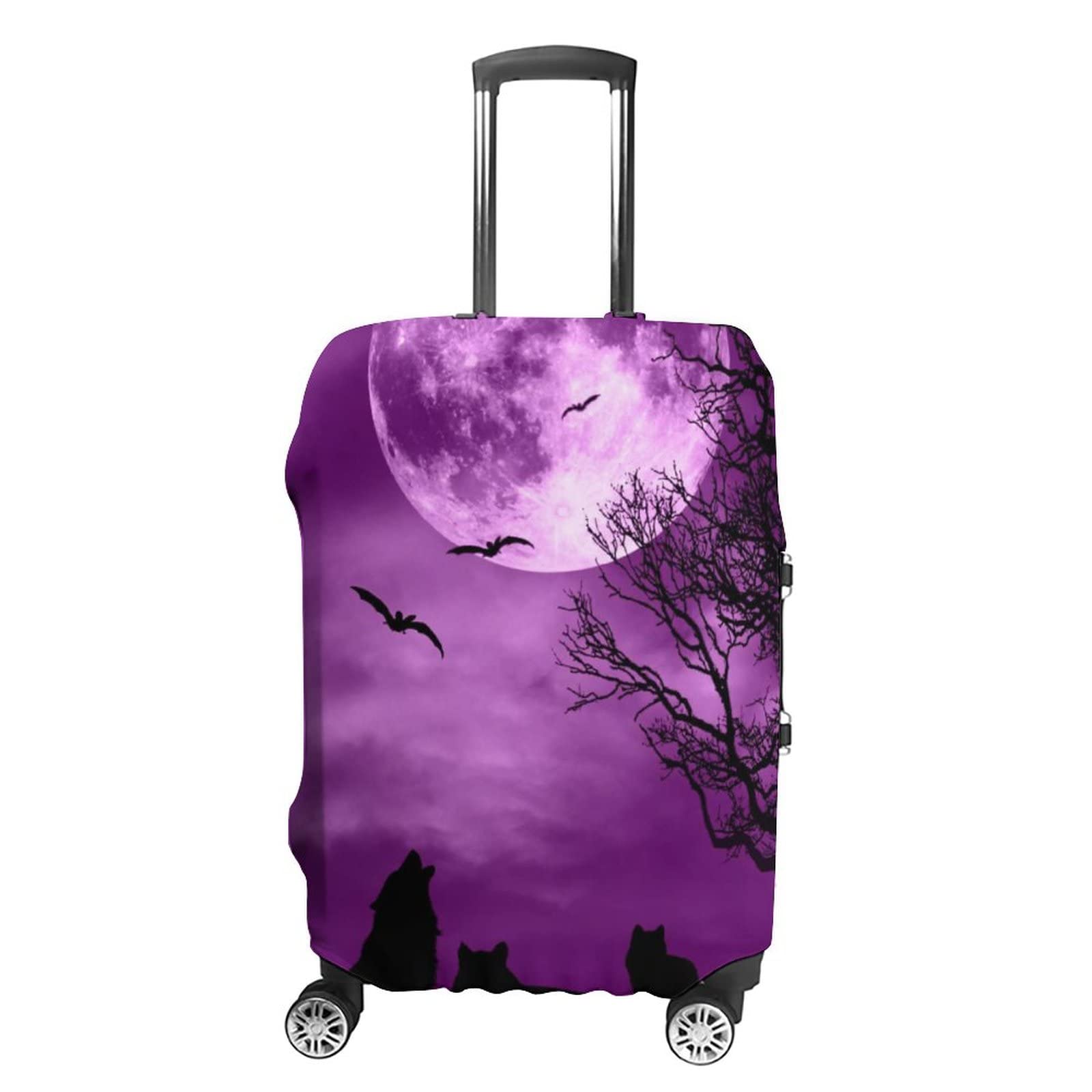 fifbirdBats and Fulloon Luggage Cover Travel Suitcase Protector Elastic Washable Size L