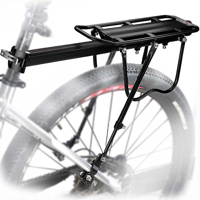 Porte bagage Avant de vélo - Acier & Bois ville porteur route
