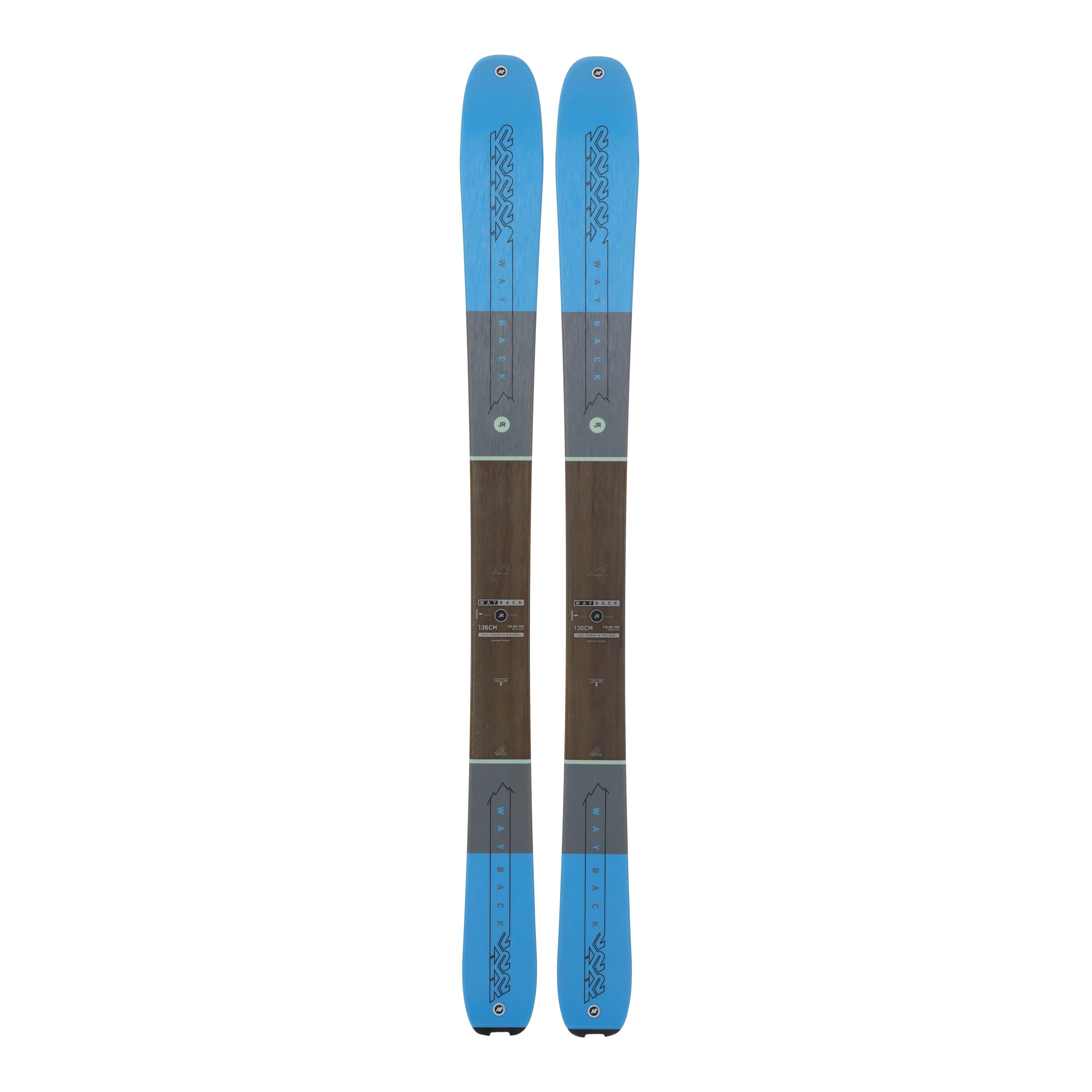 K2 Wayback Jr Youth Skis, 146