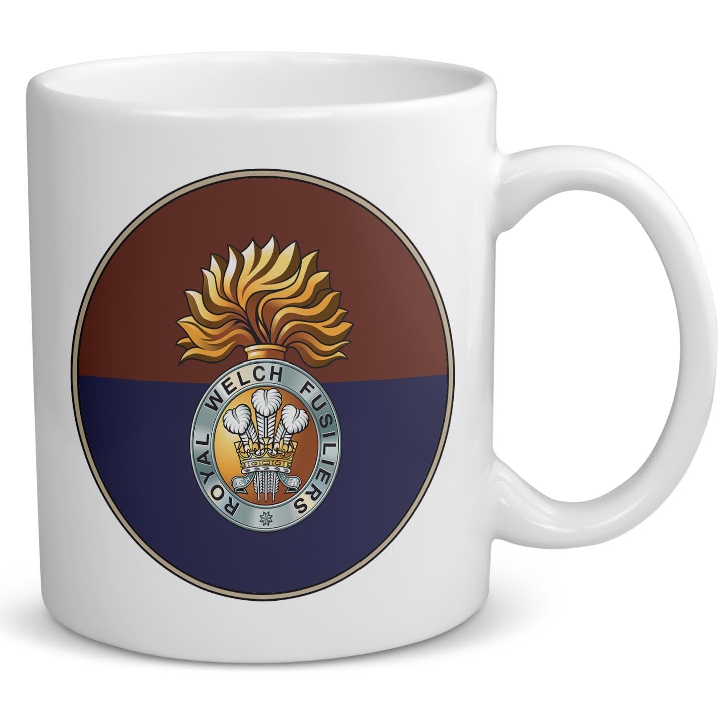 Badges On Mugs The Royal Welch Fusiliers - Personalised Mug