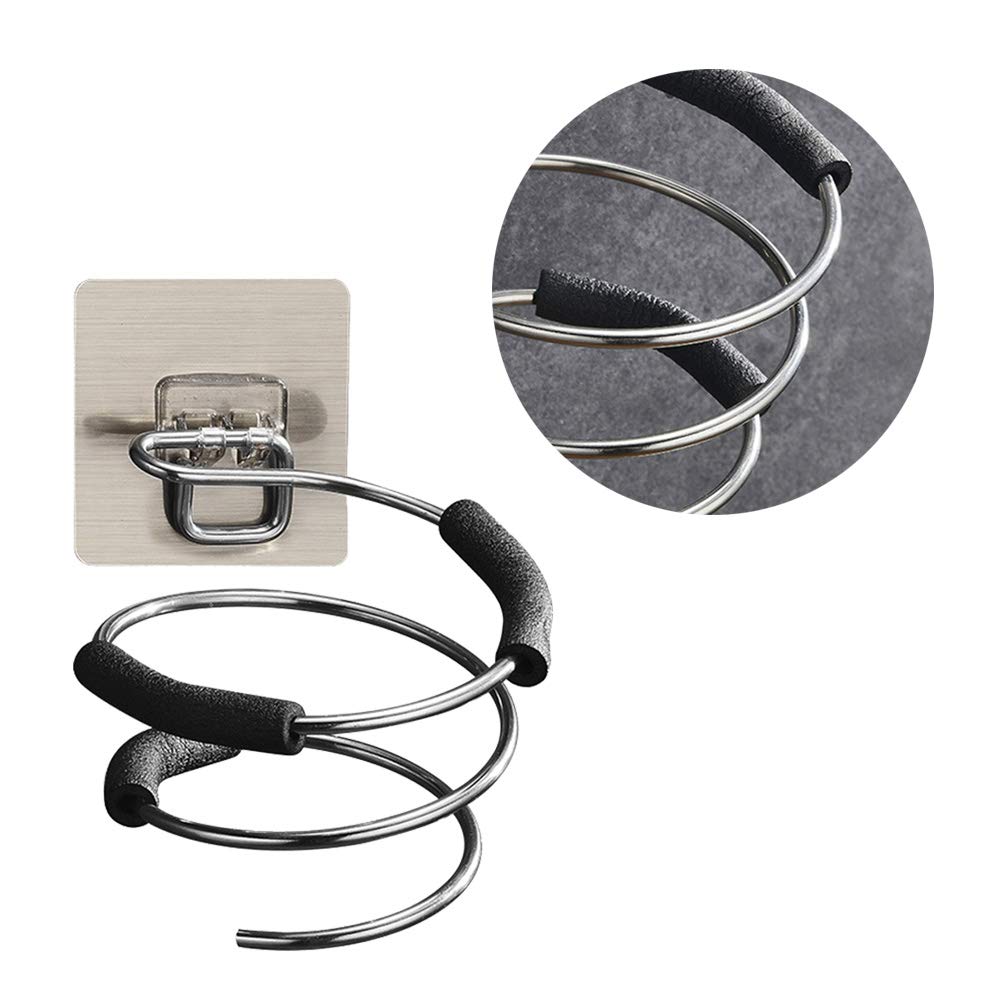 Hair Dryer Organizer Hairdryer Rack Holder for Hair Dryer Wall Mounted Hair Dryer Holder Hairdryer Holder